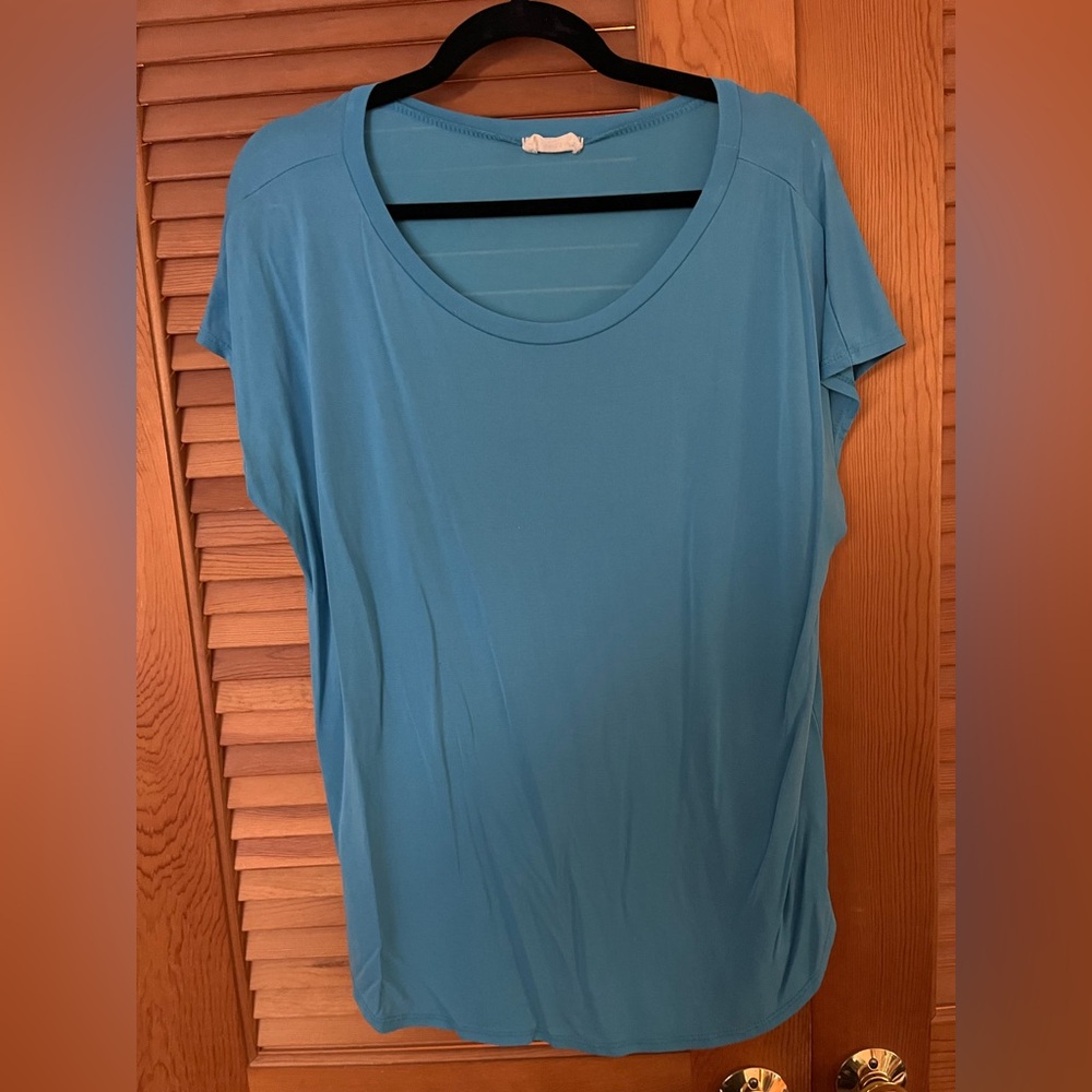 Rebel society T-shirt in blue size xl